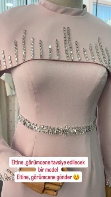 Hep gelinleri düşünmeyelim elti görümce bacı onları da giydiriyoruz